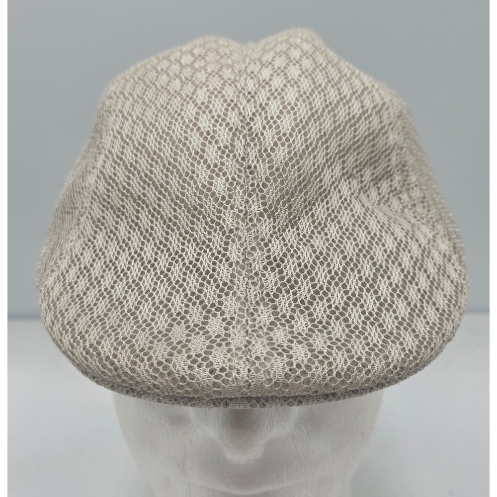 Unbranded Mesh Flat Cap‎ Size M 60cm Beige Breathable Ivy Driving Hat